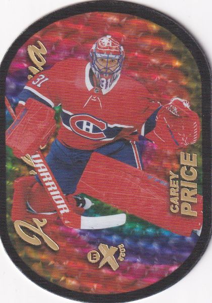 SP insert karta CAREY PRICE 21-22 Metal Universe Jambalaya číslo 6 of 20